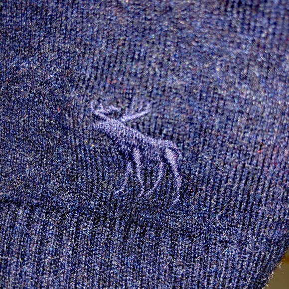 Abercrombie &Fitch Stretchy Navy Blue Cardigan - Picture 3 of 5